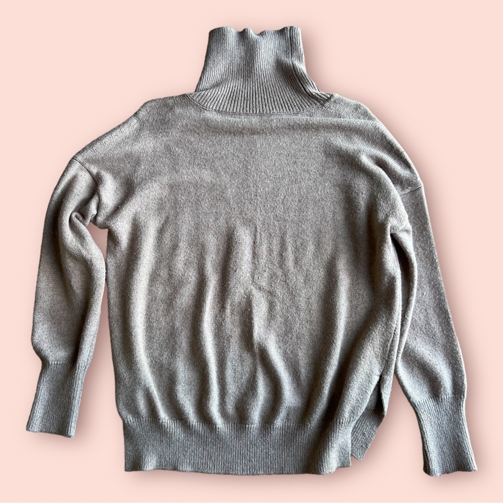 ⛄️FREE w/bundle❗️cashmere sweater ladies winter baggy turtleneck - Picture 7 of 13
